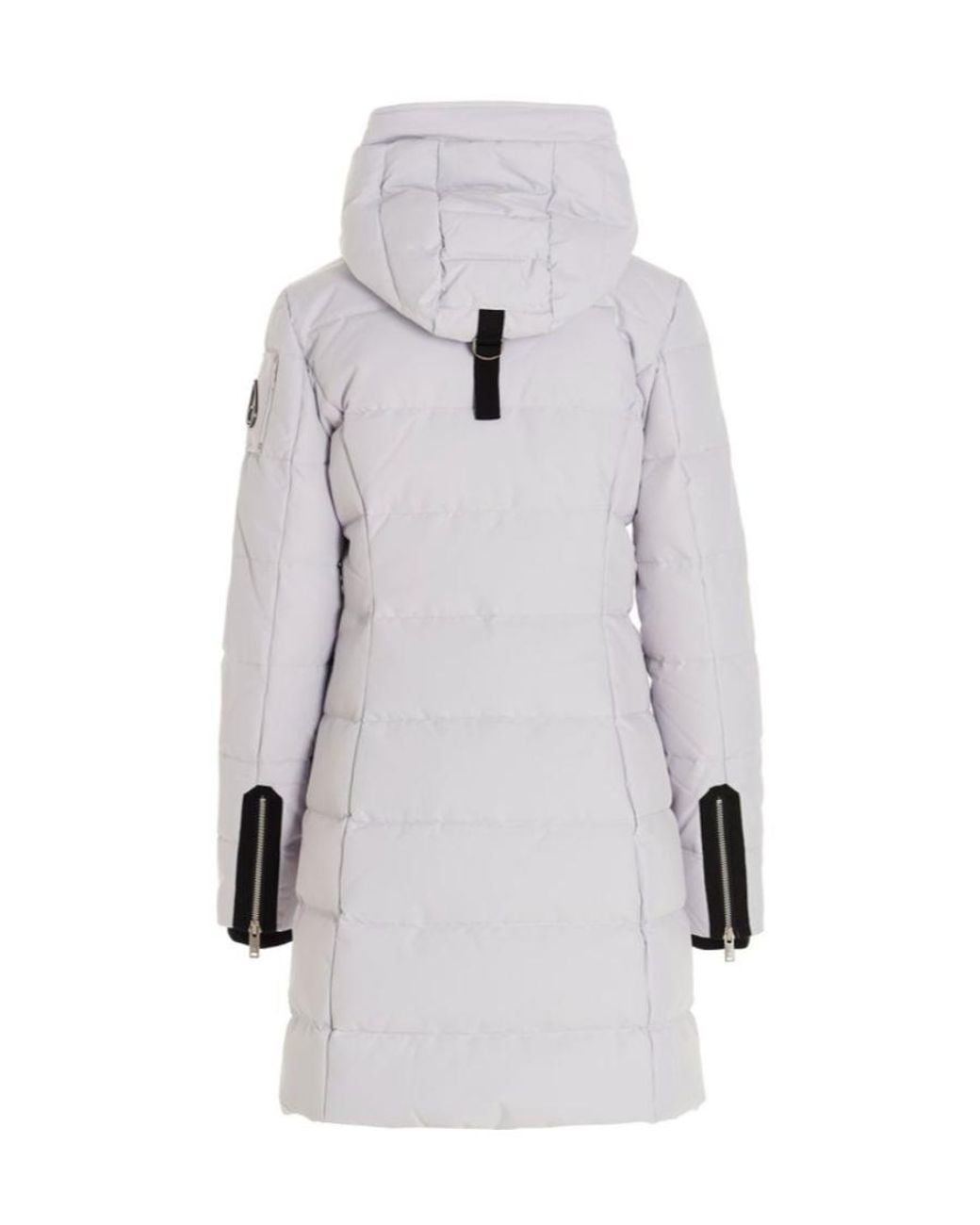 Moose Knuckles White Berland Padded Parka Coat
