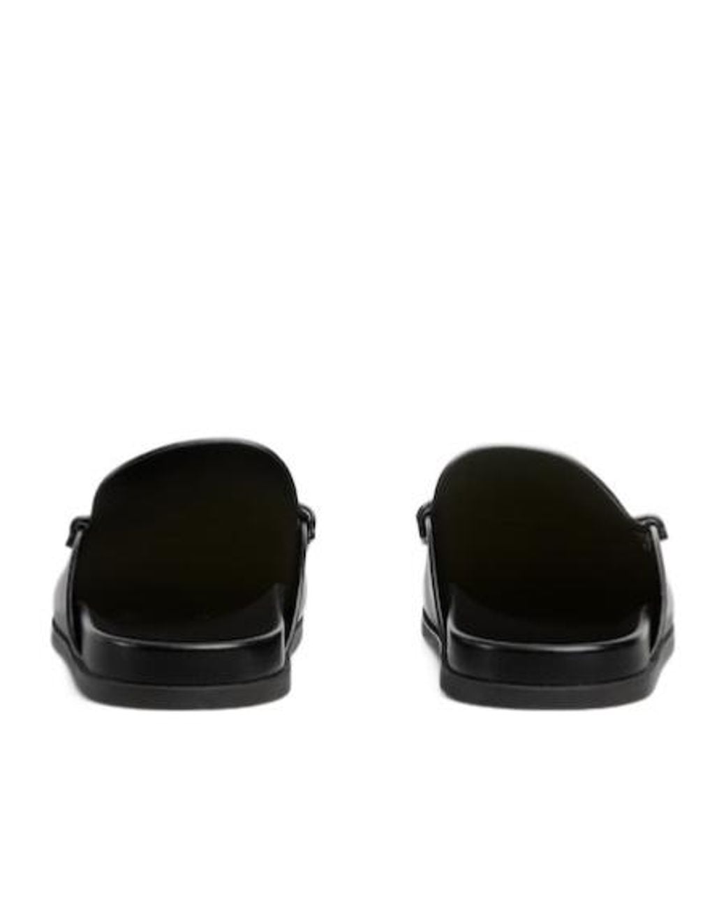 Gucci Black Slip-On Mules for men