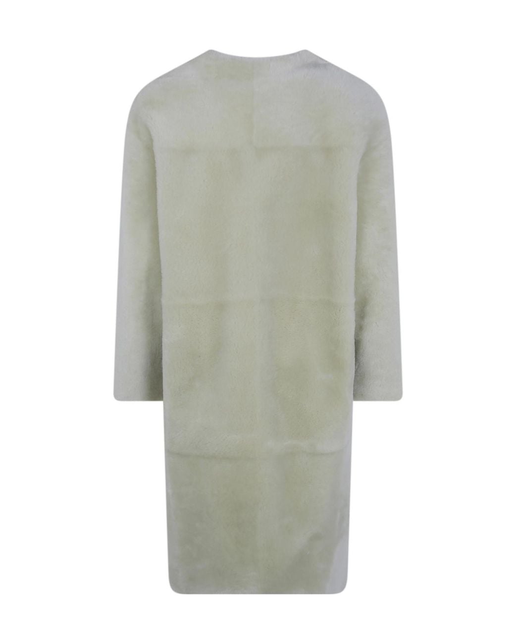 Blancha Gray Long-Sleeved Coat