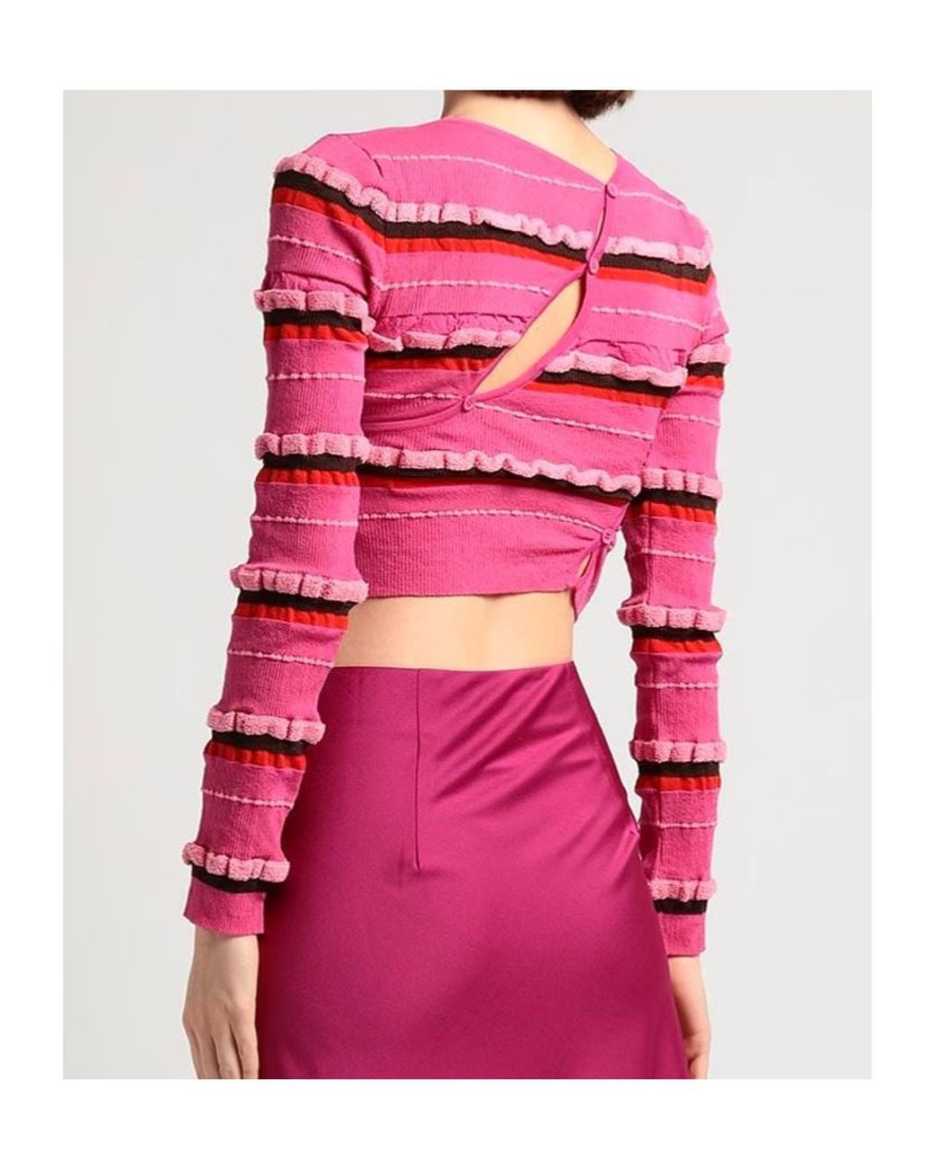 Jacquemus Pink Long Sleeve Sweater