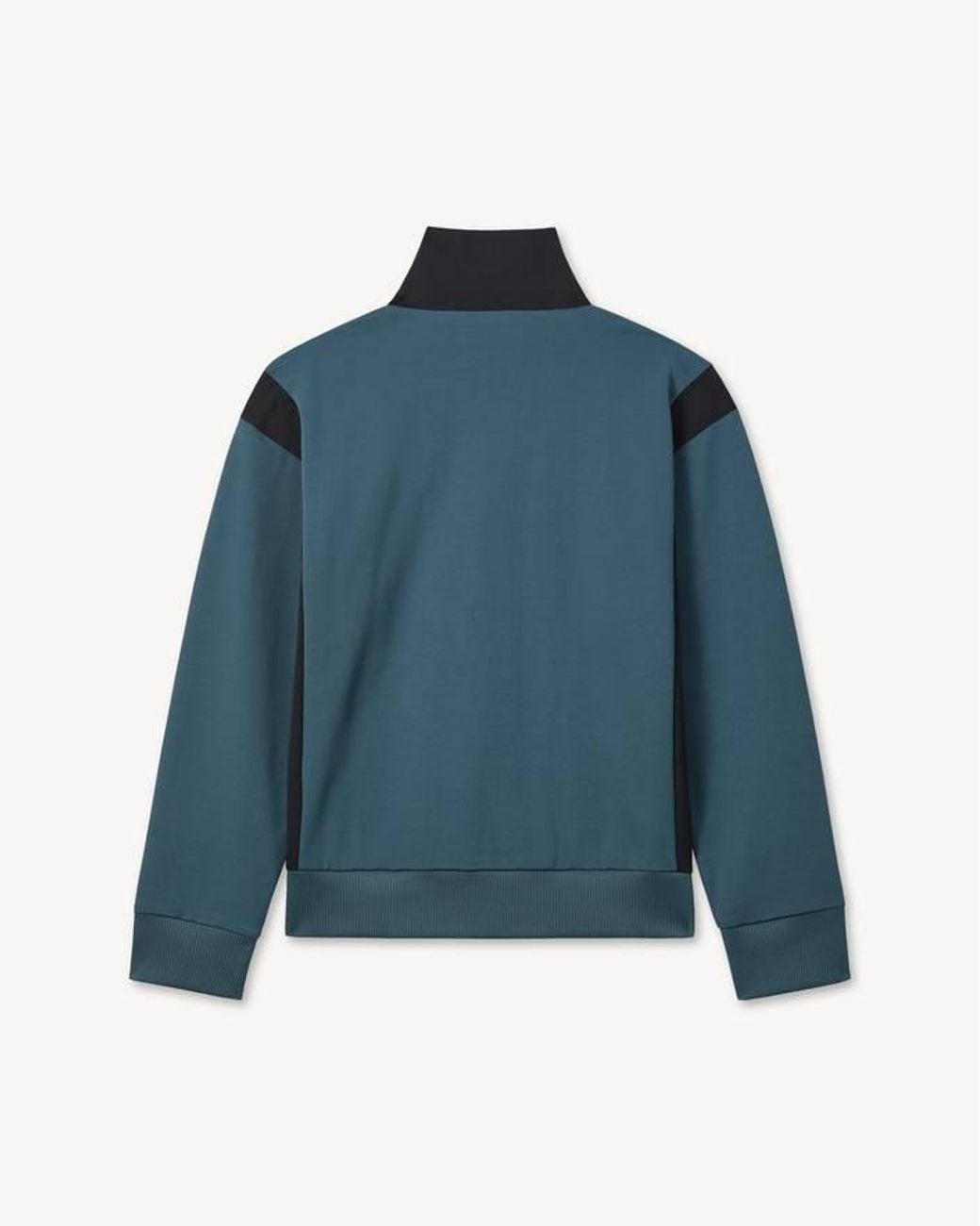 KENZO Blue Logo Zip-Up Sweatshirt for men