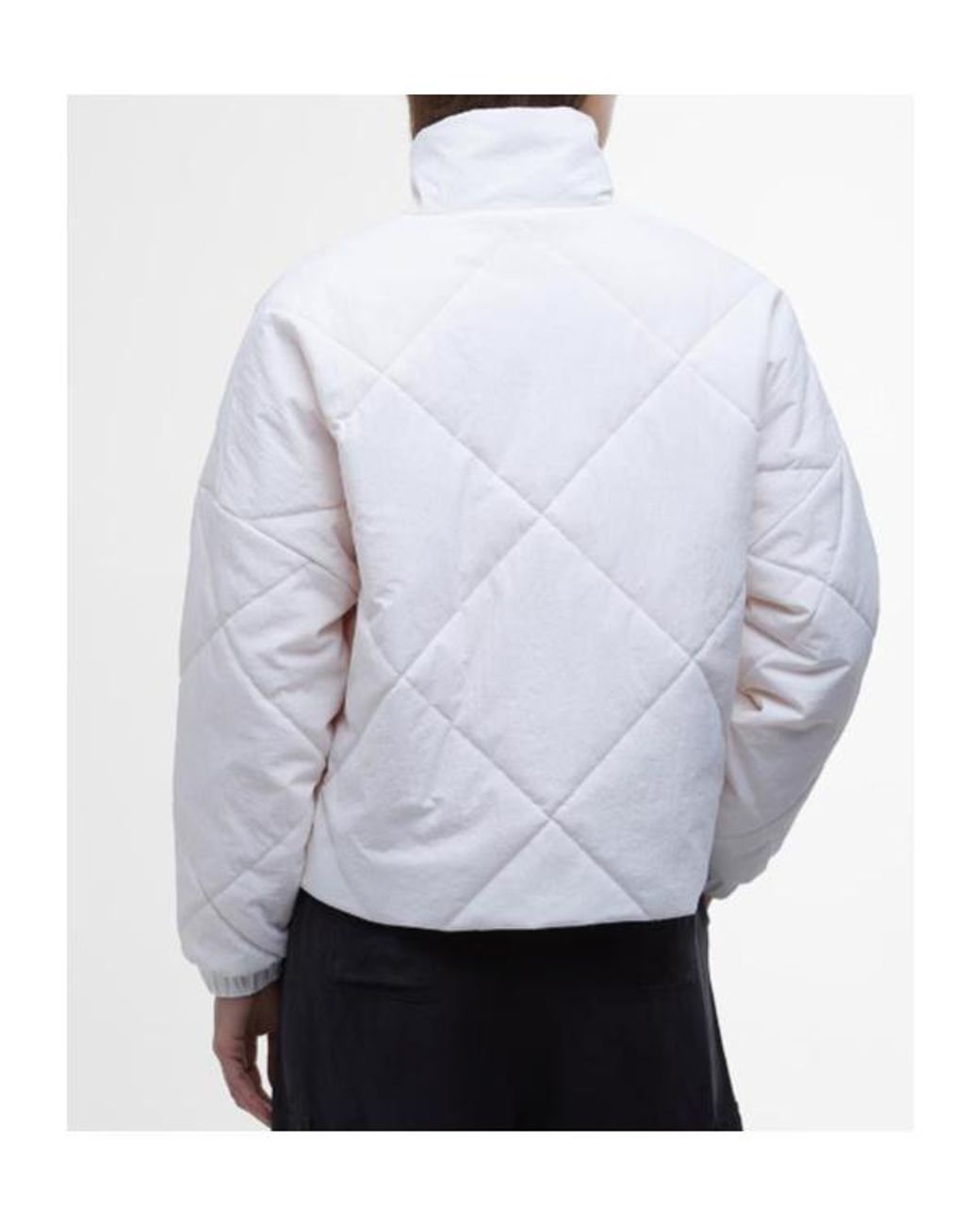Barbour Gray Zola Quilted Jacket