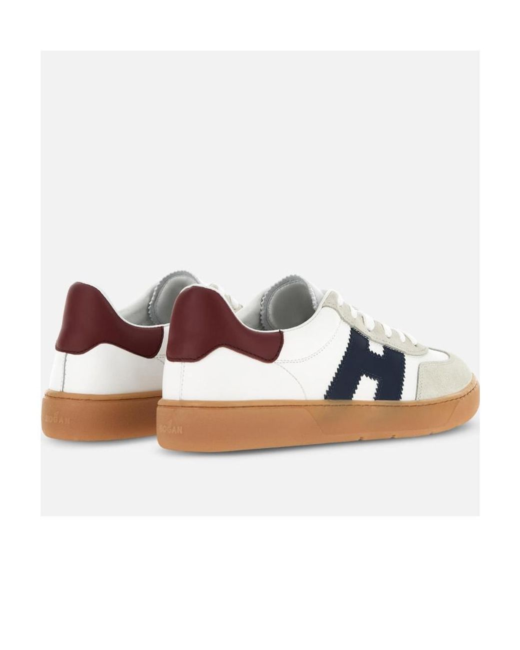 Hogan Blue Low-Top Leather Sneakers for men