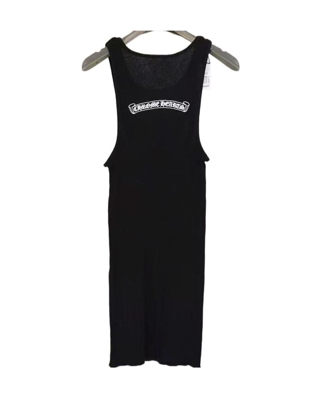 Chrome Hearts Vest Dress in Black | Lyst Chrome Hearts Vest Dress in Black | Lyst