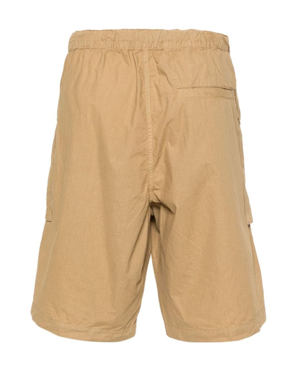 Aspesi Natural Logo-Patch Cotton Cargo Shorts for men