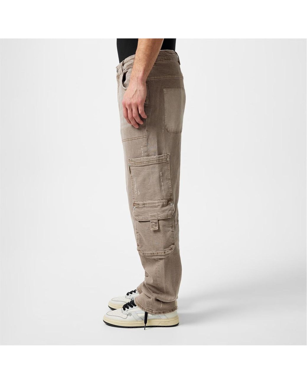 Represent Gray Workshop Jeans for men