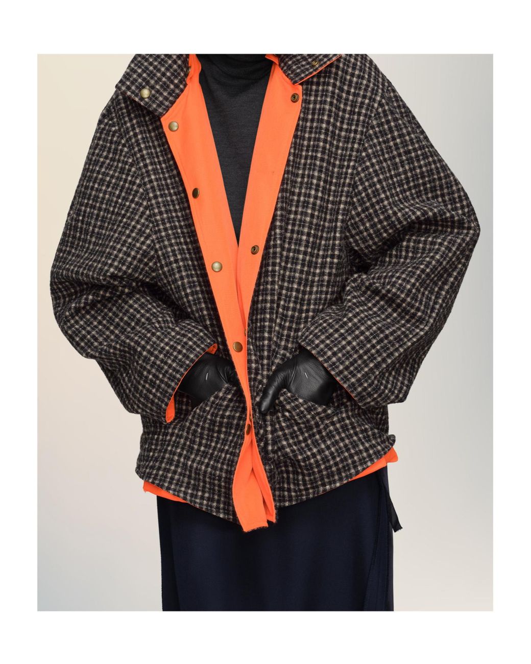 Maison Margiela Orange Reversible Jacket