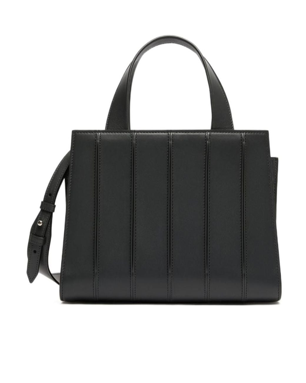 Max Mara Black Whitney Top Handle Bag