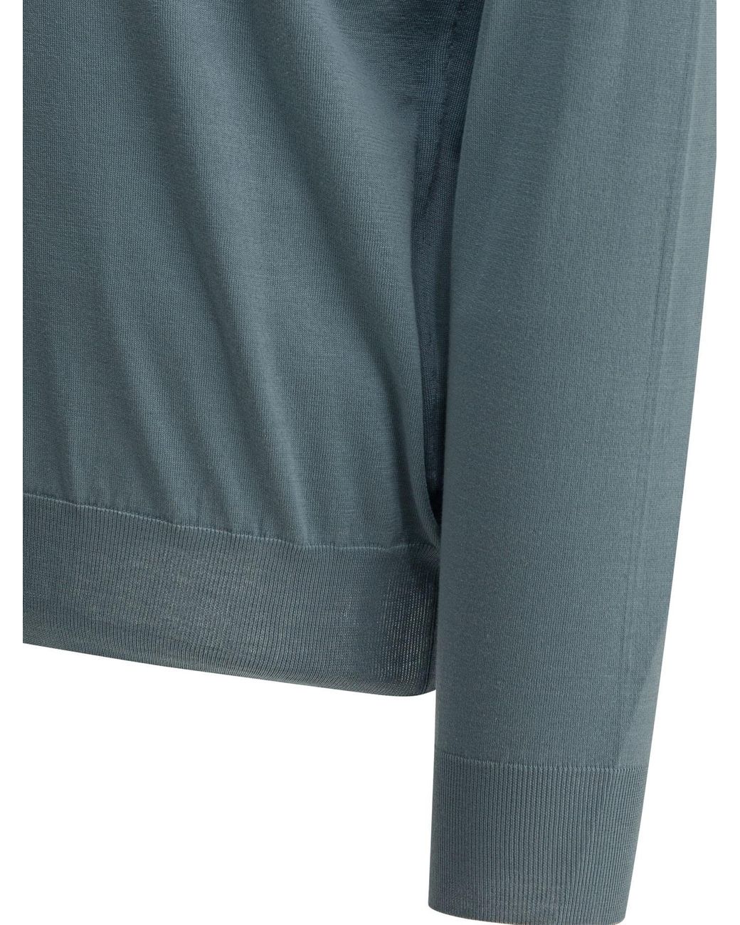 Brunello Cucinelli Blue Knitwear for men