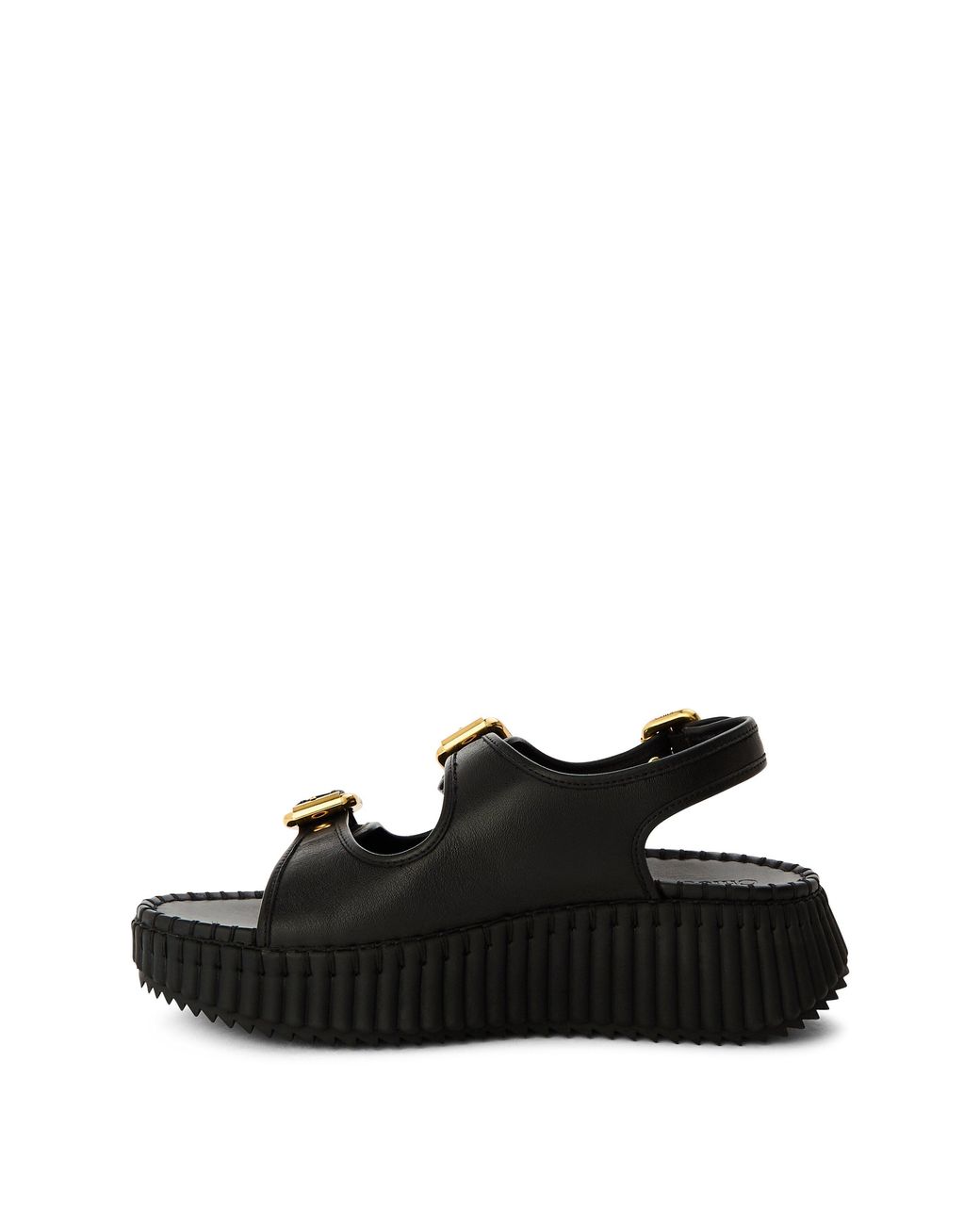Chloé Black Nama Sandal Ld61