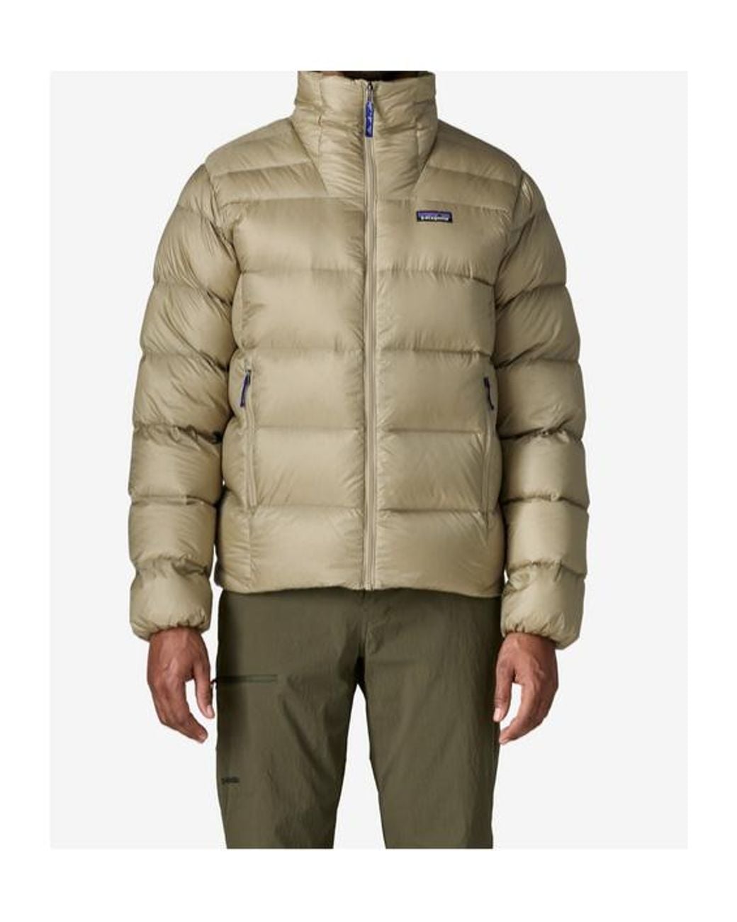 Patagonia Green Fitz Roy Quilted Down Jacket for men