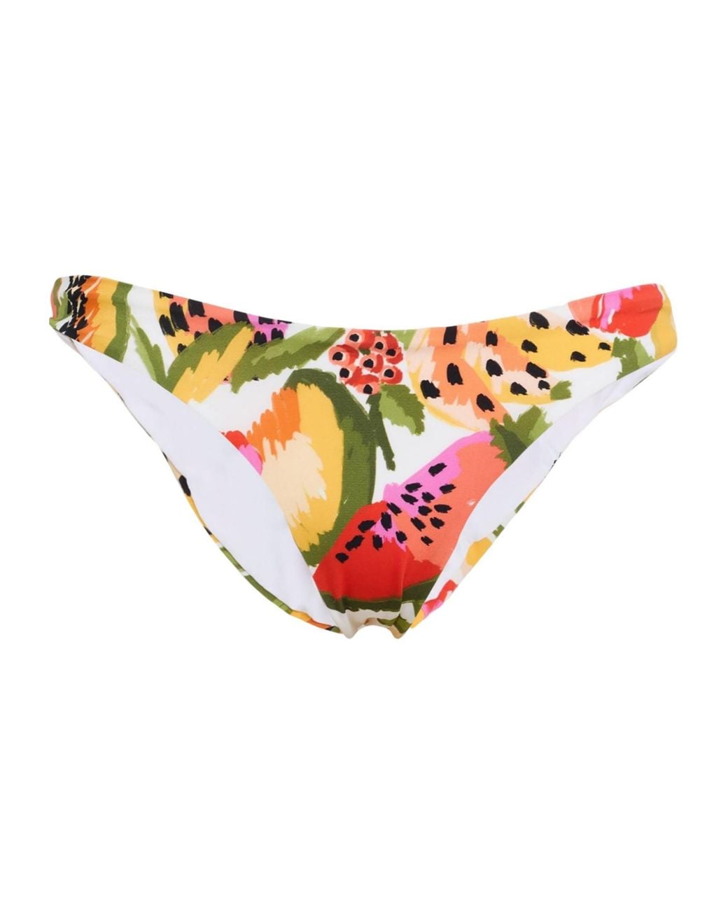 Farm Rio White Colorful Bikini Panties
