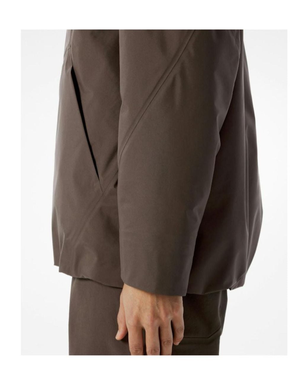 Veilance Brown Diode Gore-Tex Jacket for men