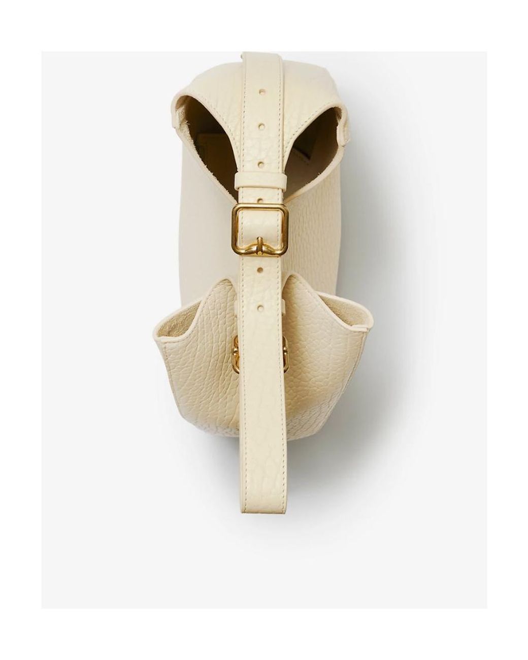 Burberry Natural Medium Chess Shoulder Bag