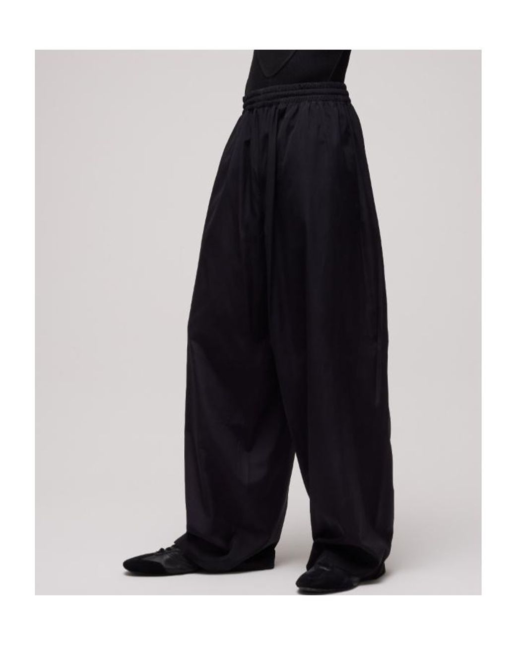 Gucci Black Wide-Leg Track Pants for men
