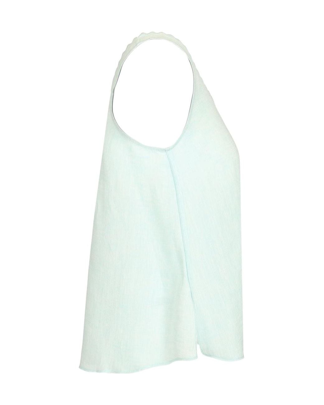 Forte_forte Blue Crew-Neck Tank Top