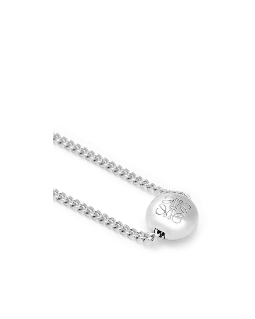 Loewe White Bijoux Chain Bracelet