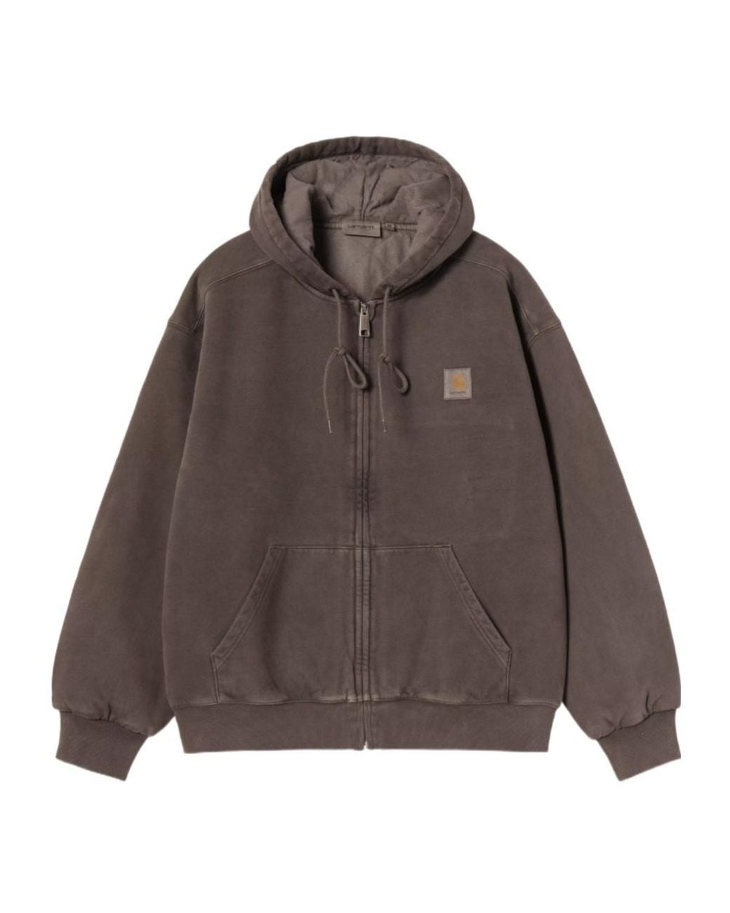 Carhartt Brown Hooded Vista Jacket for men
