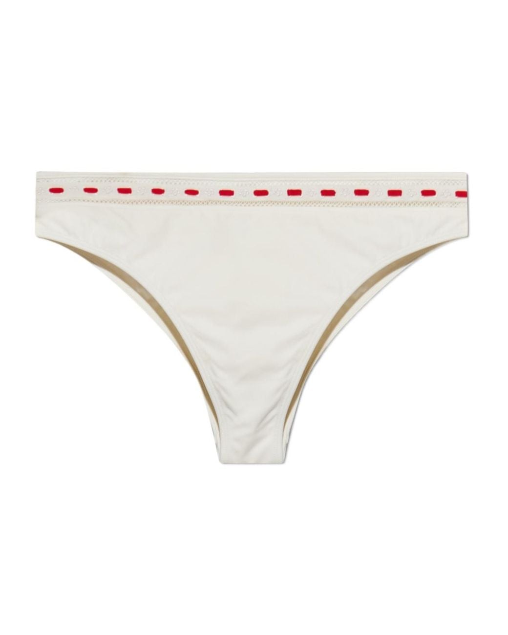 Posse White Pia Bottom Bikini Briefs