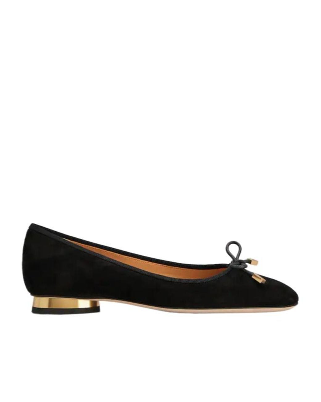 Tod's Black Ballerinas