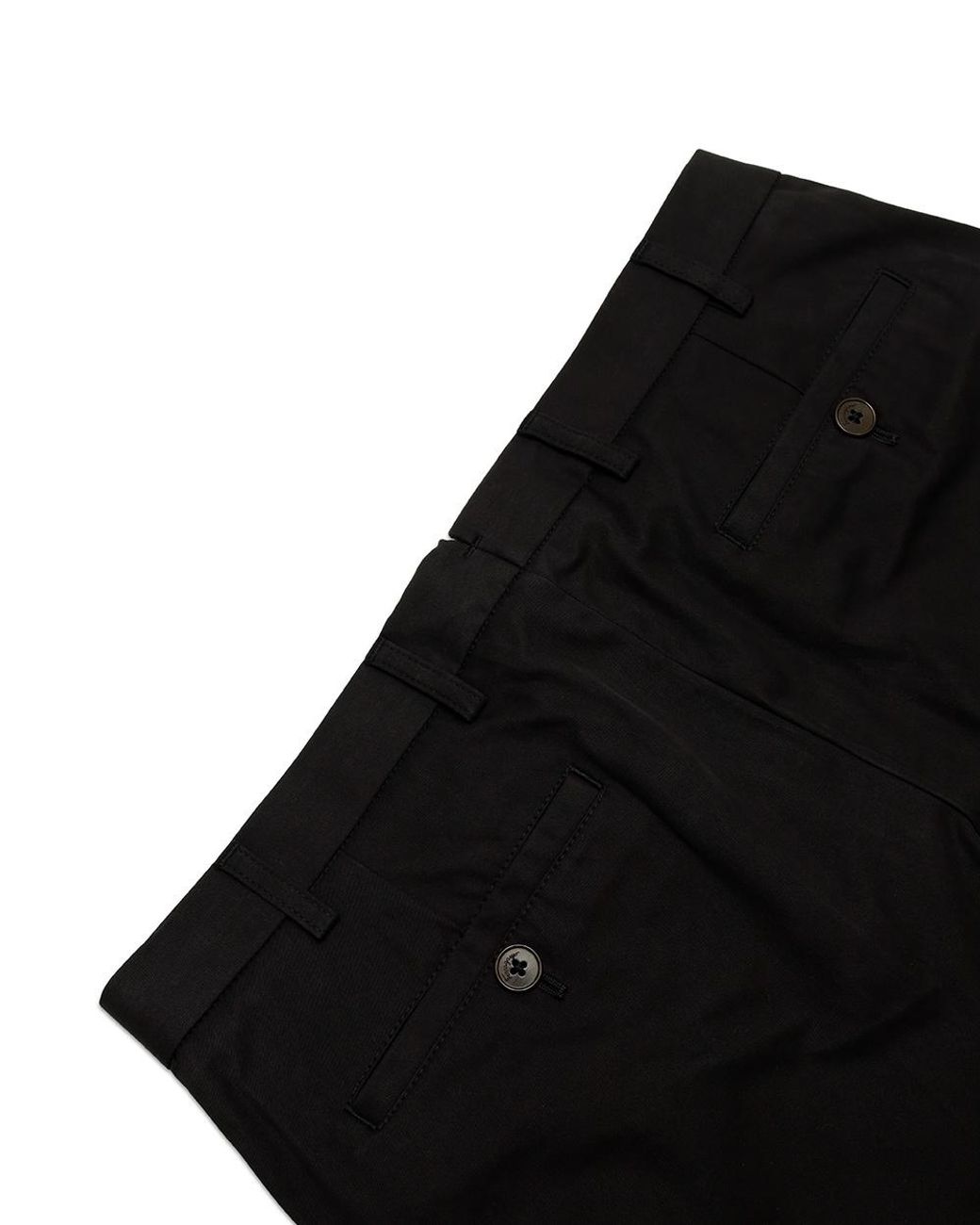 Ferragamo Black Straight Casual Pants for men