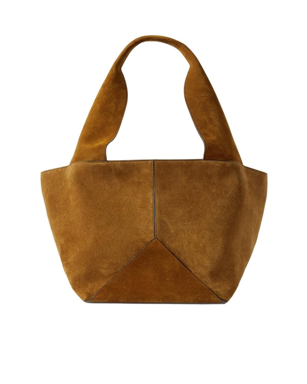 Metier Brown Medium Suede Tote