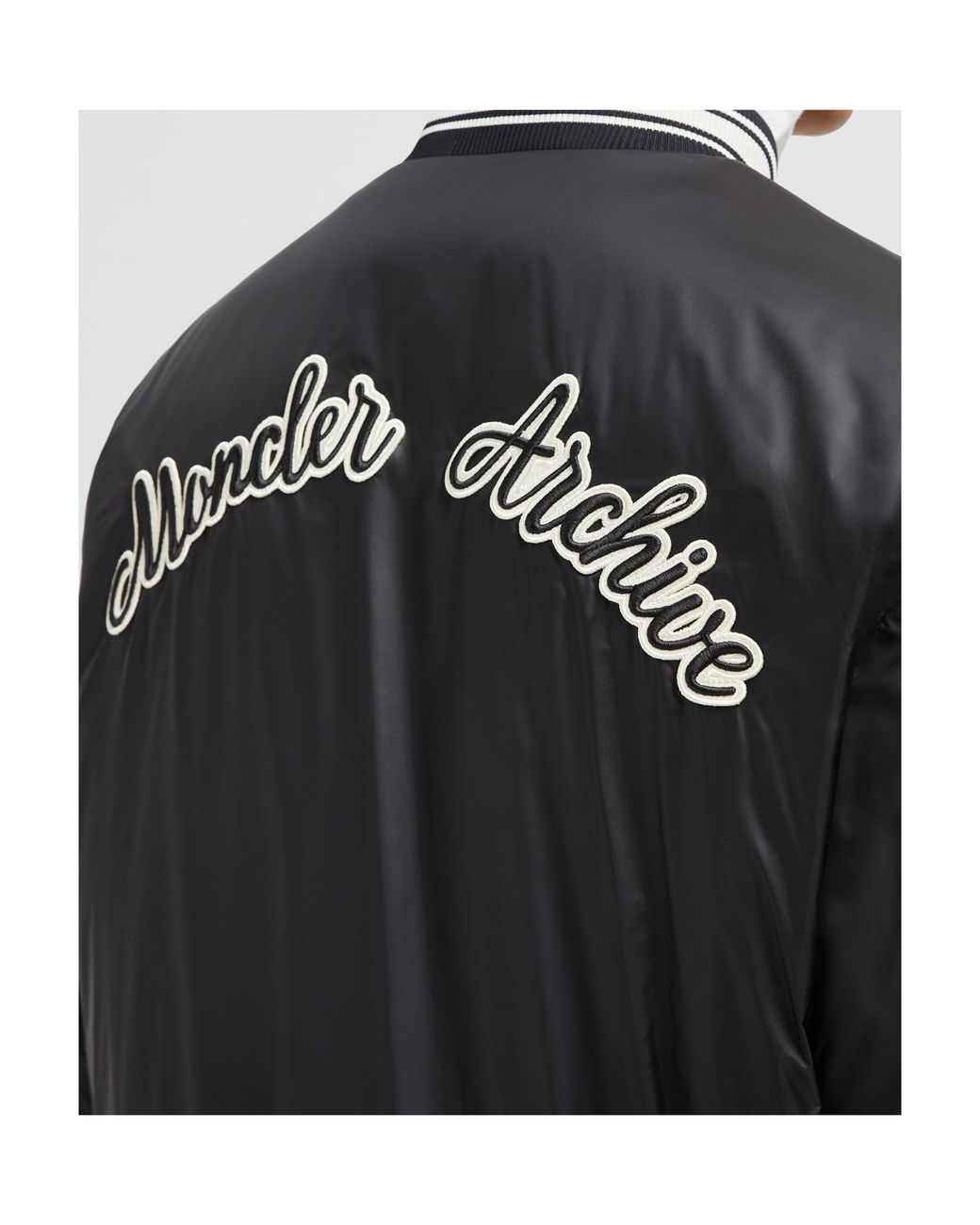 Moncler Black Reversible Button-Up Jacket for men