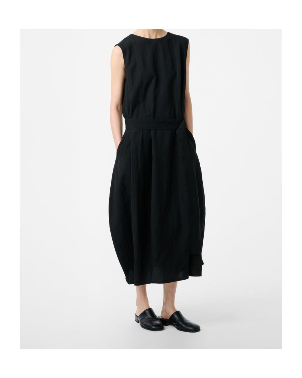Studio Nicholson Black Sleeveless Dress