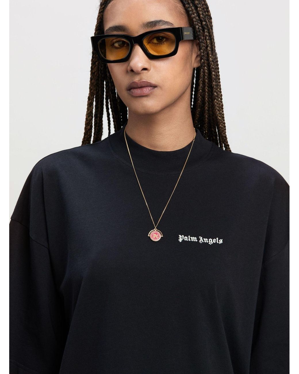 Palm Angels Black Logo-Embroidered T-Shirts (Pack Of Three)