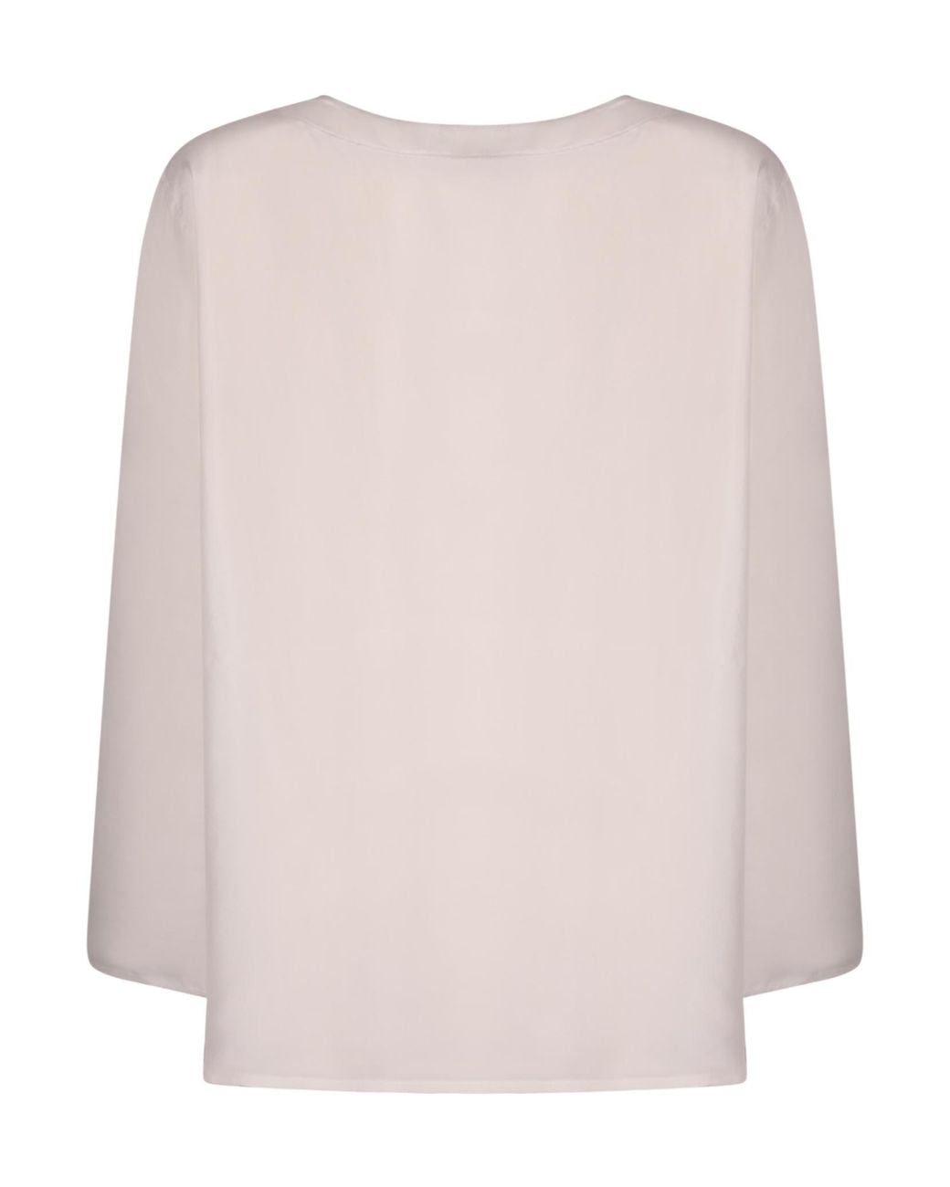 P.A.R.O.S.H. Pink P.A.R.O..H. Saxon V-Neck Tunic Top