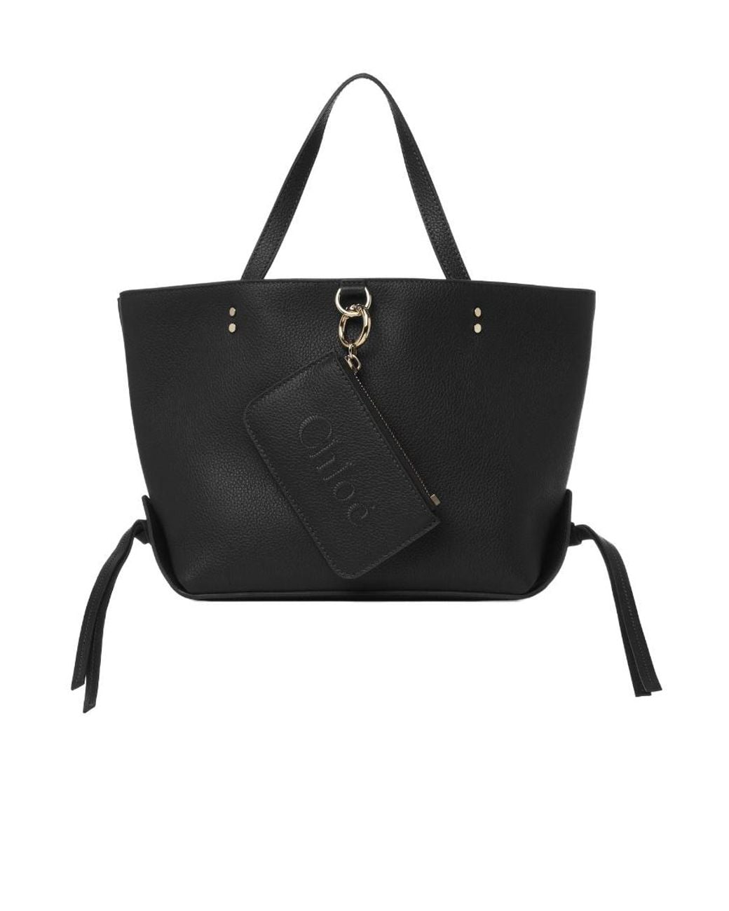 Chloé Black Small Sense Tote Bag