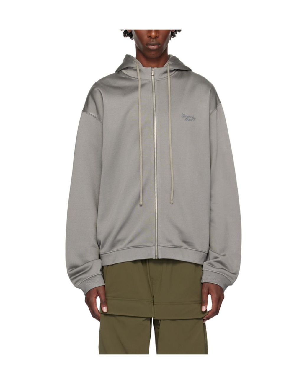 Givenchy Gray 1952 Hoodie for men
