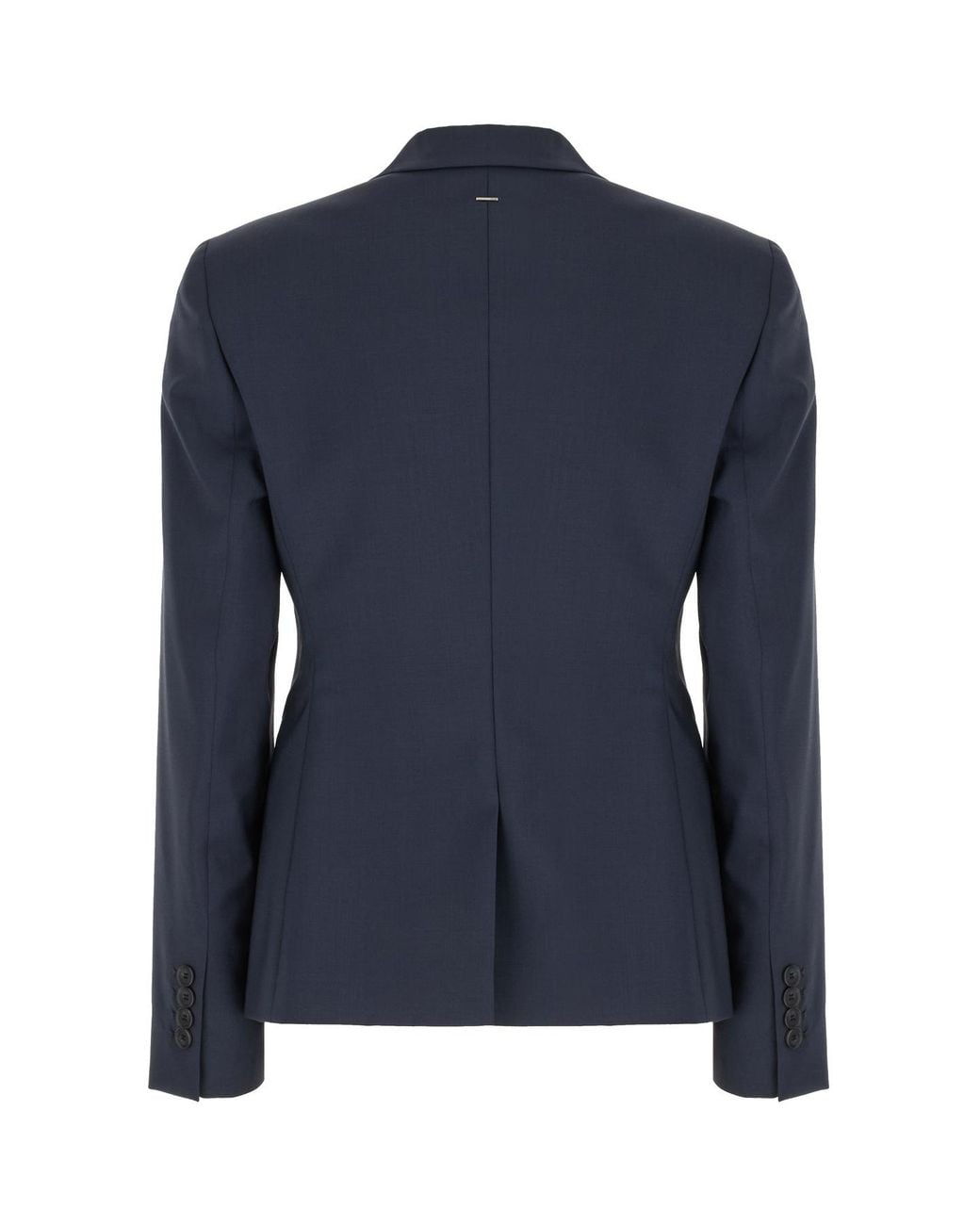 Boss Blue Single-Breasted Jacket