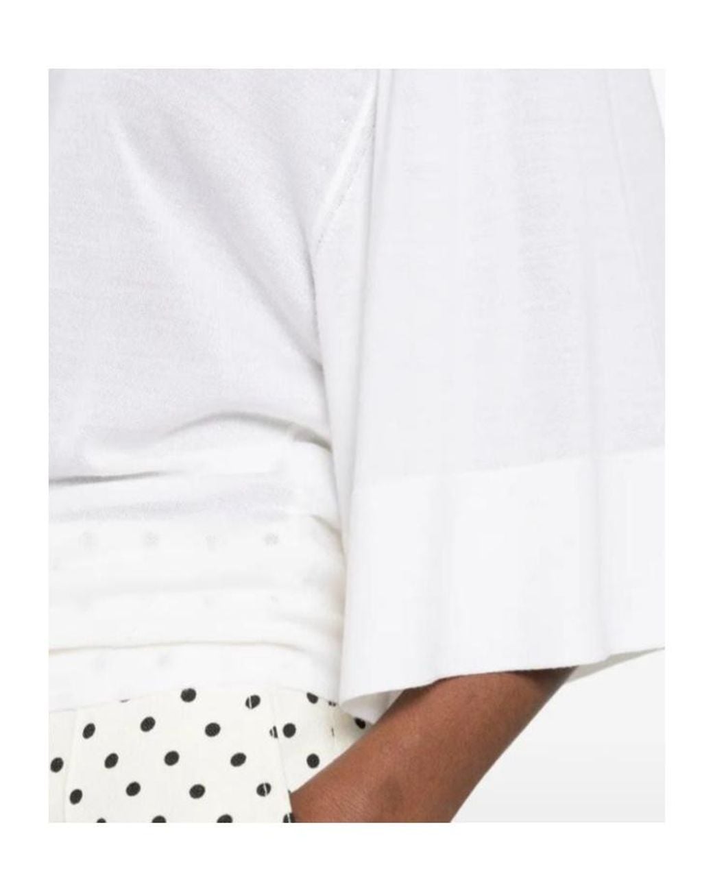 Jacquemus White Mananco Short-Sleeved Jumper