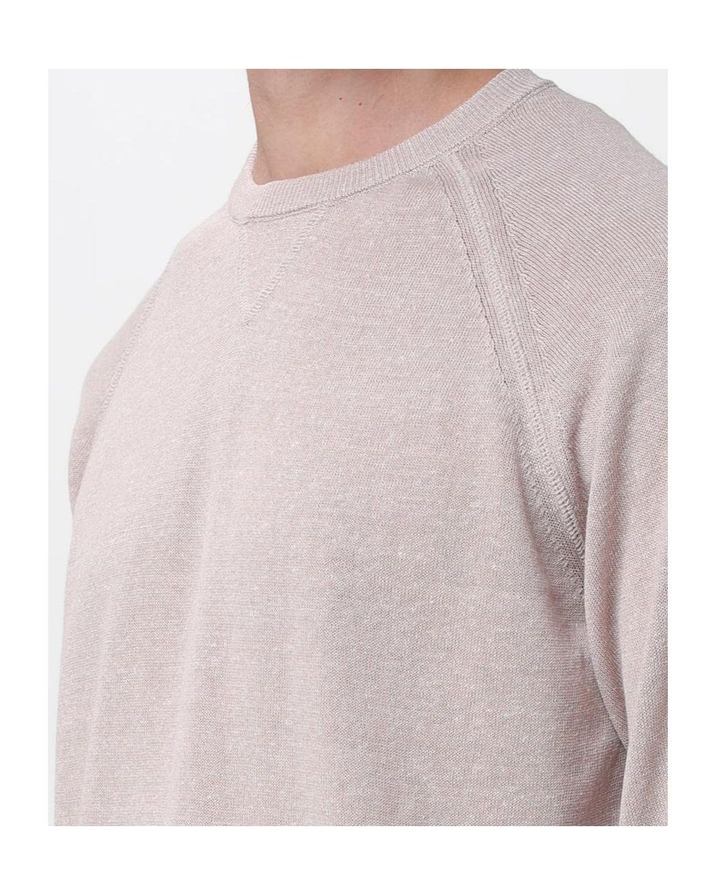 Eleventy Gray Long Sleeves Sweater for men