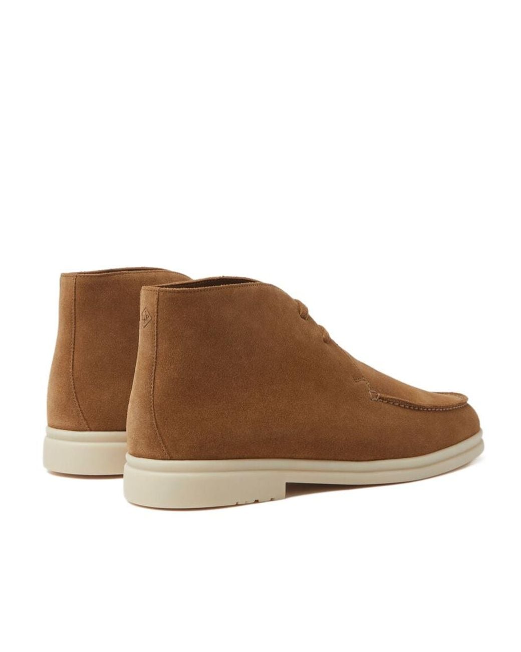 Loro Piana Brown Walk And Walk Ankle Boot for men