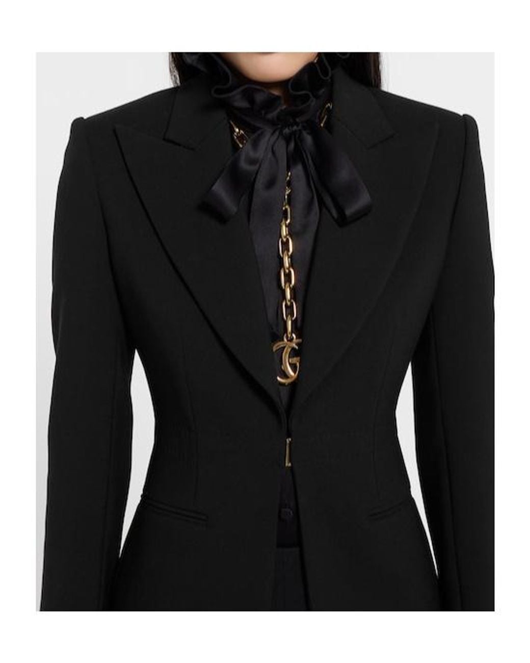 Gucci Black Technical Stretch Jacket
