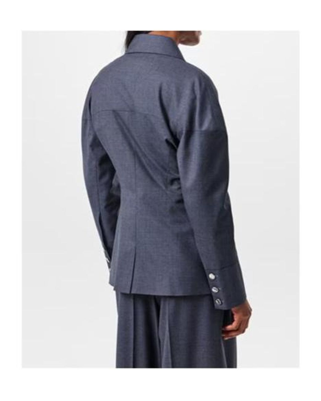 Givenchy Blue Double Breasted Casual Jacket