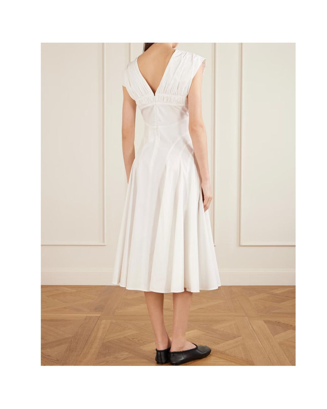 Proenza Schouler White Manoela Midi Dress