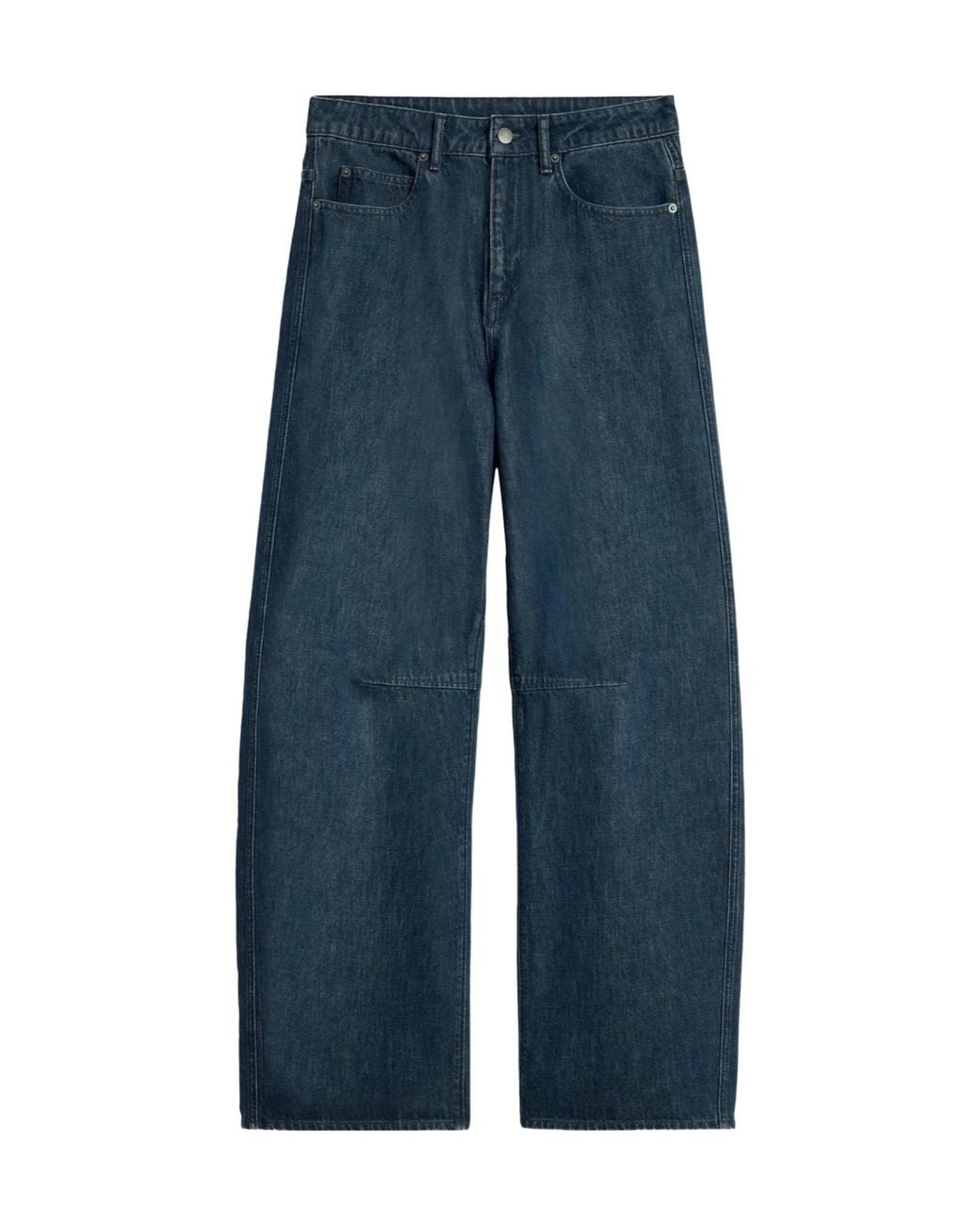 Soeur Blue Loose-Fitting Lantern Pants