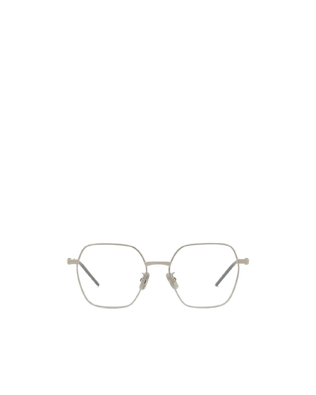 Givenchy White Eyewear Square Frame Glasses