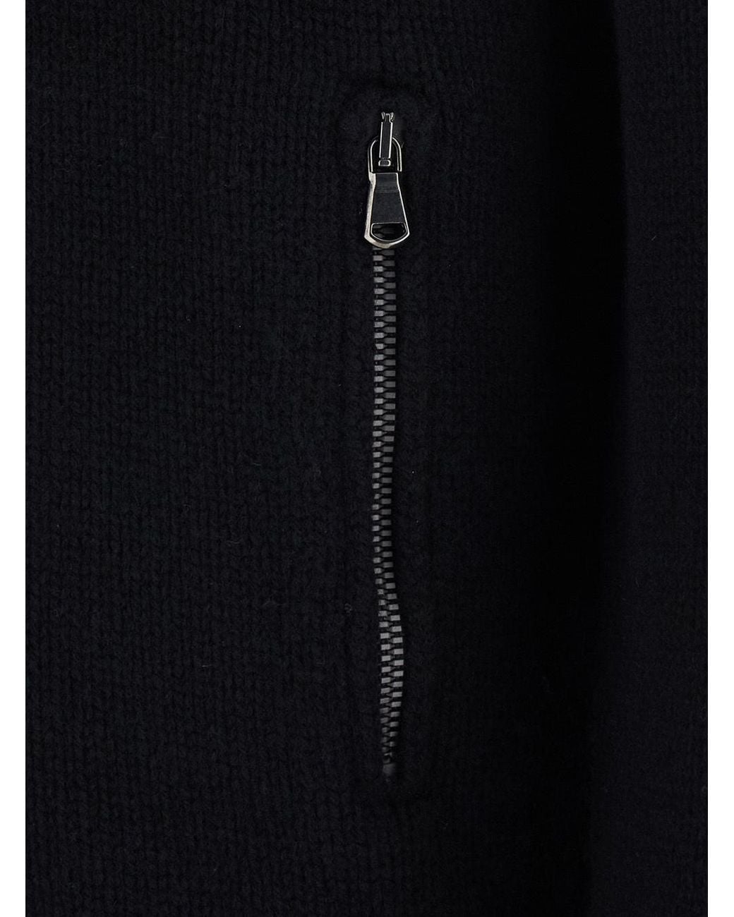 Kangra Cashmere Blue Long-Sleeve Zip-Up Cardigan for men