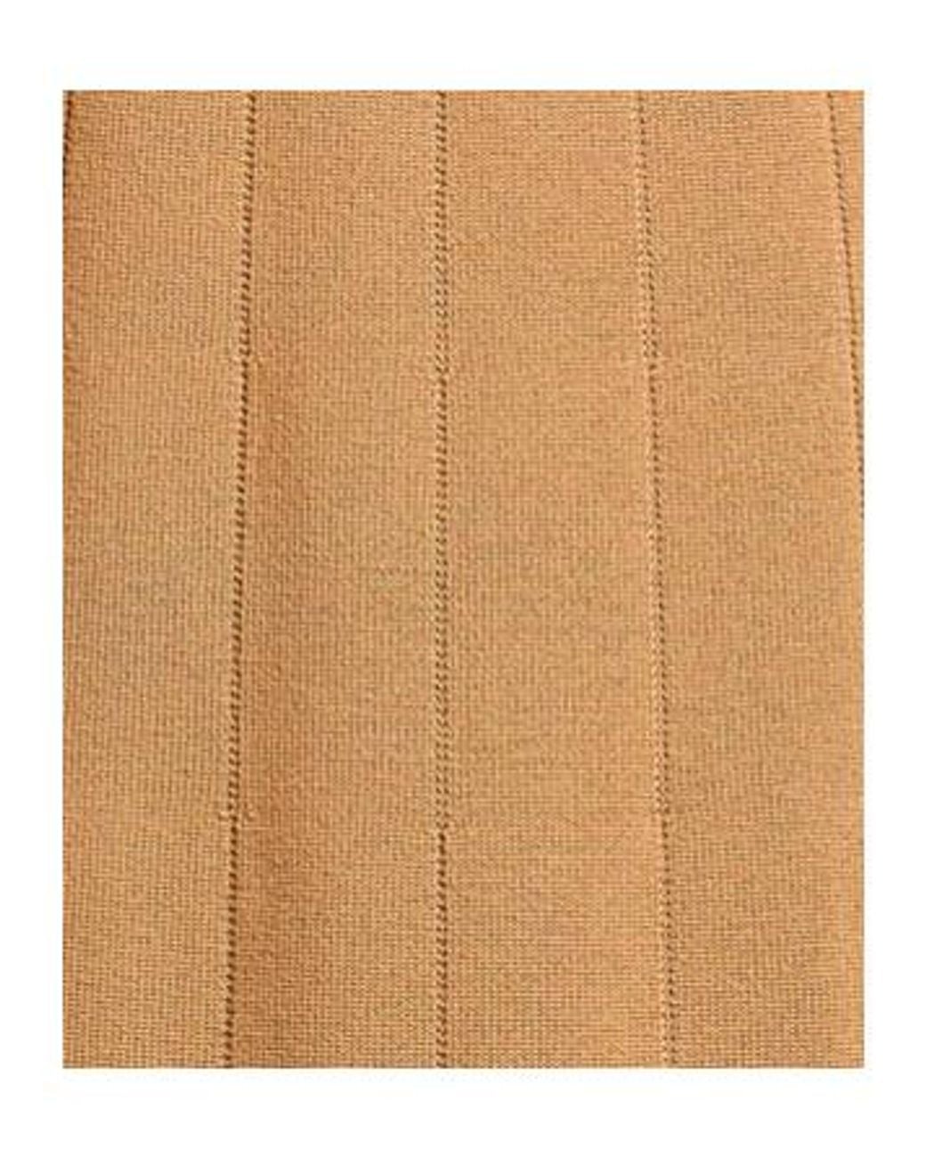 Max Mara Natural Solid-Color Wool Dress