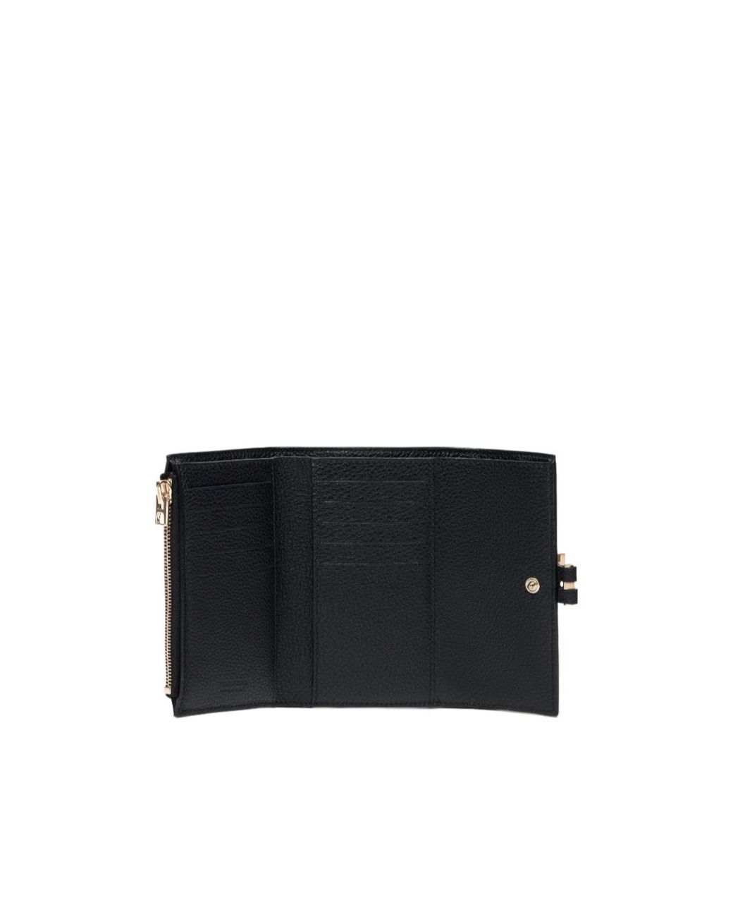 Tom Ford Black Logo Strap Wallet