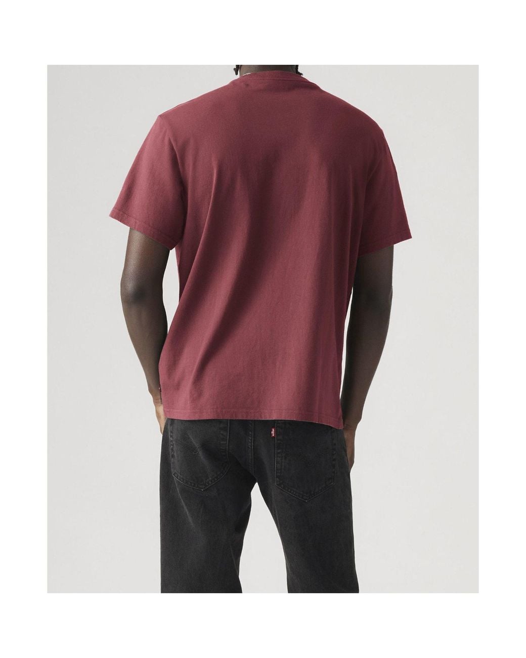 Levi's Red Logo Crew-Neck T-Shirt for men