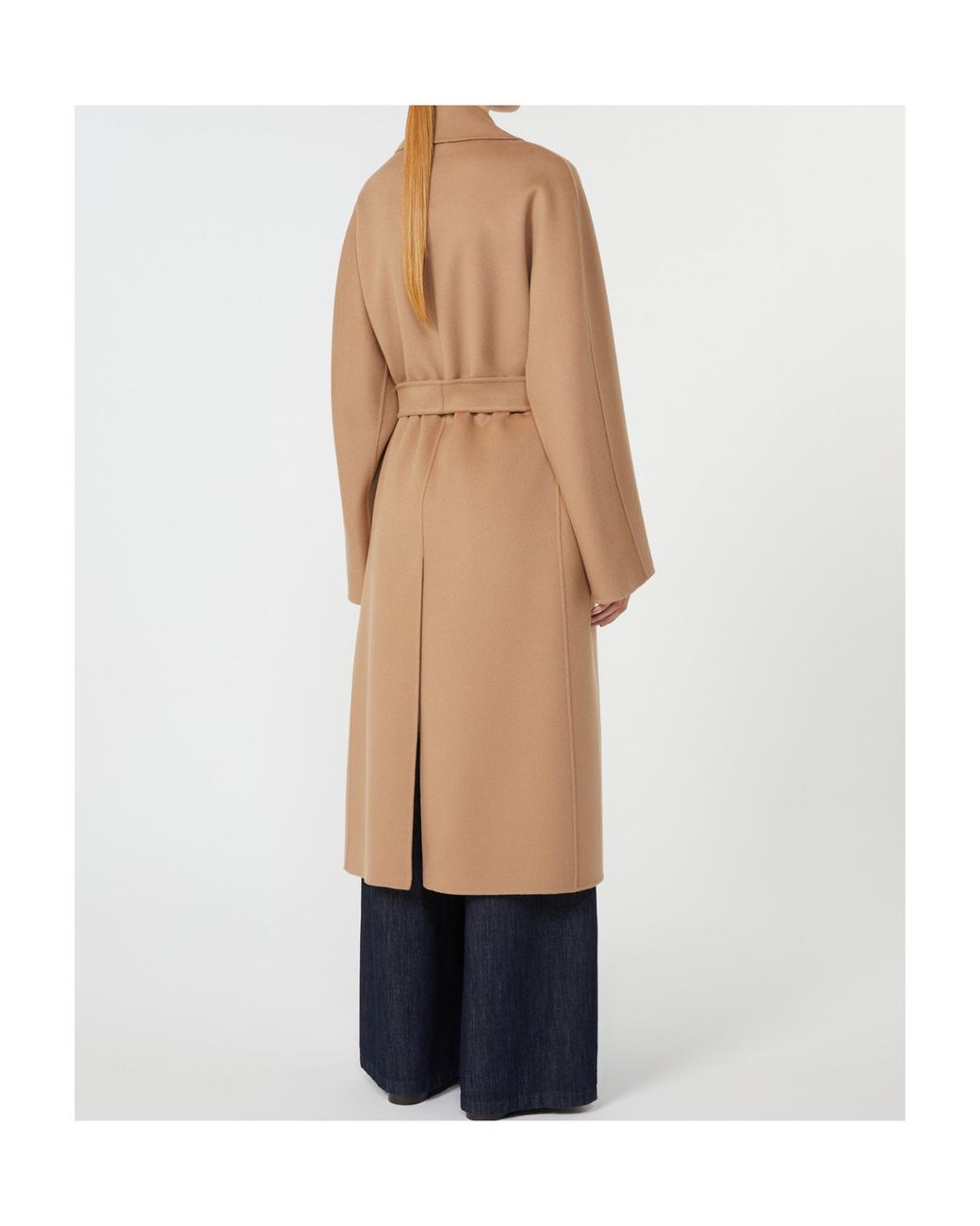 Max Mara Natural 'S Paul Double-Breasted Belted Coat