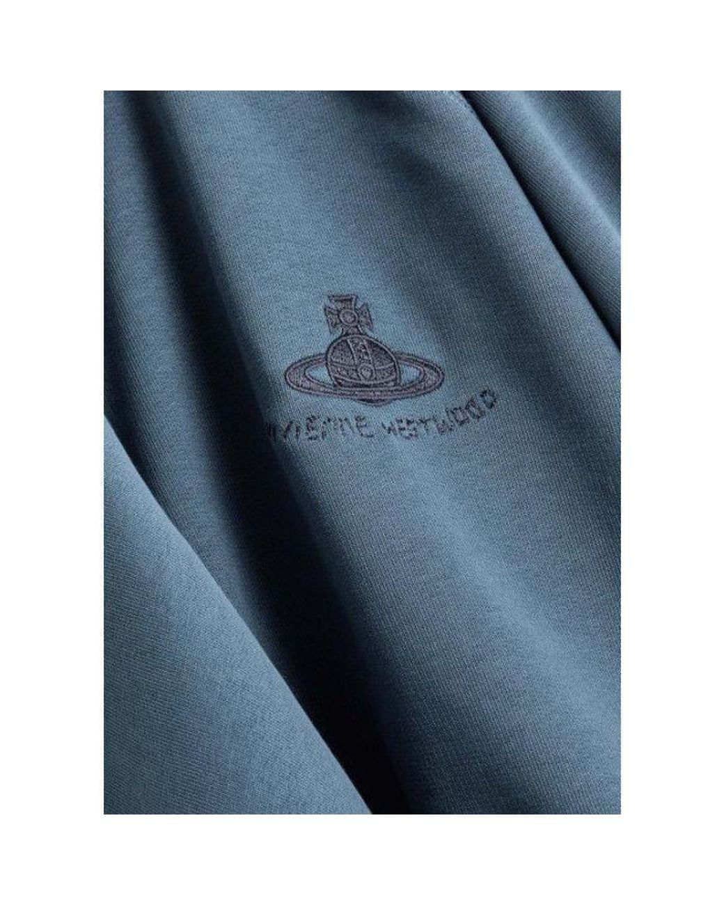Vivienne Westwood Blue Crew Neck Sweatshirt
