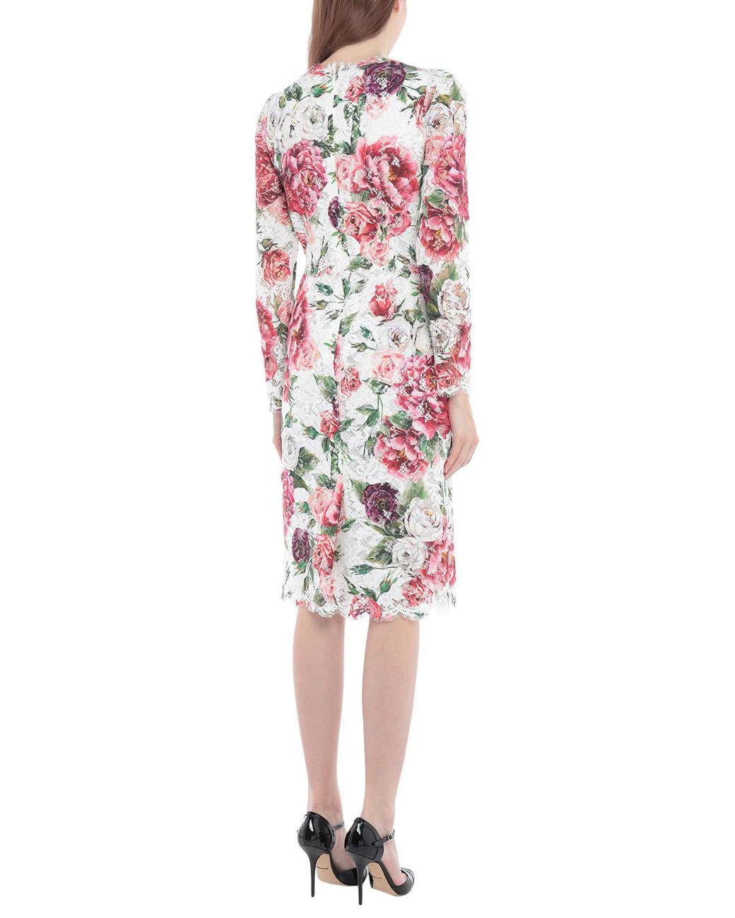 Dolce & Gabbana White Midi Dresses