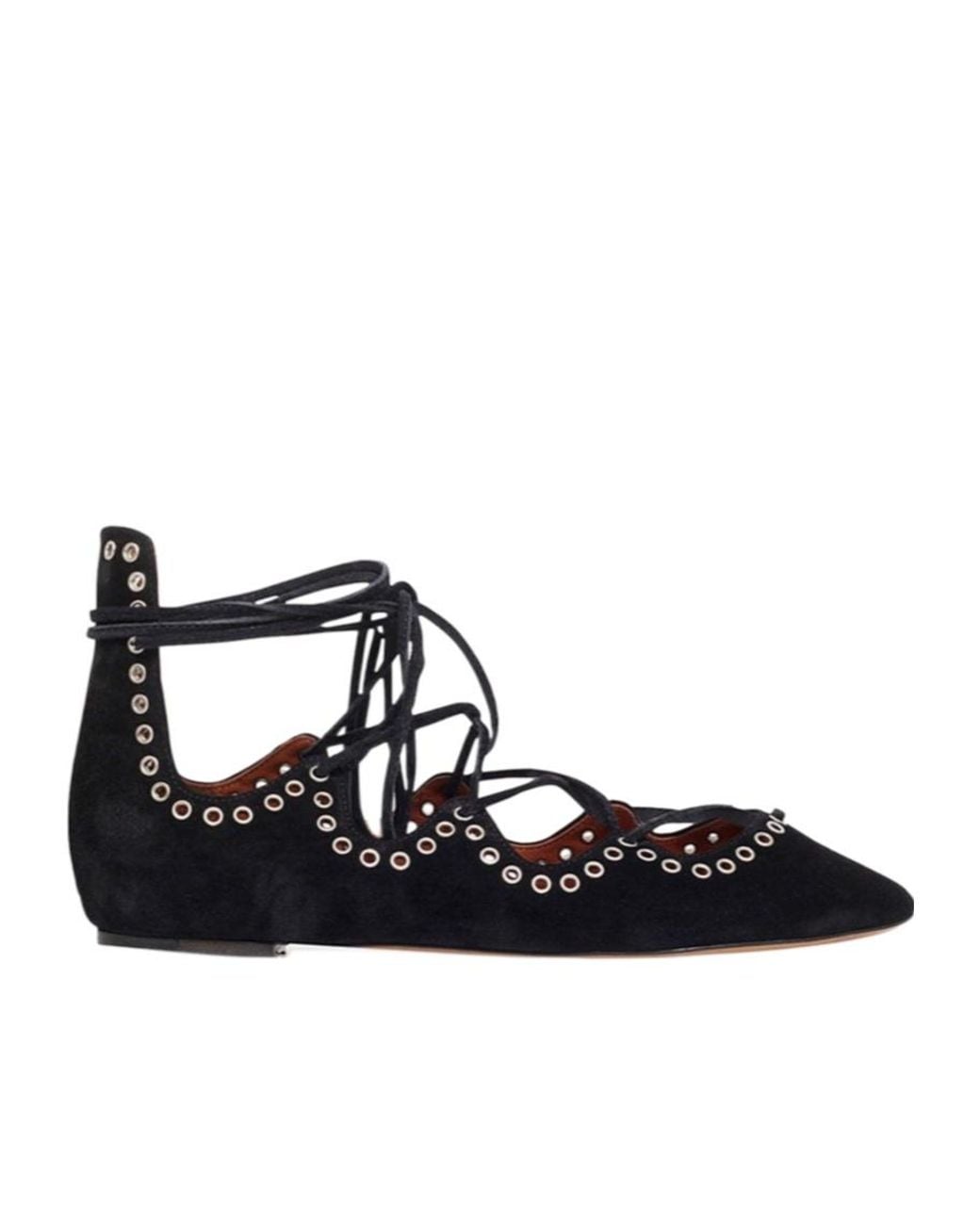 Isabel Marant Black Leo Strap Sandal