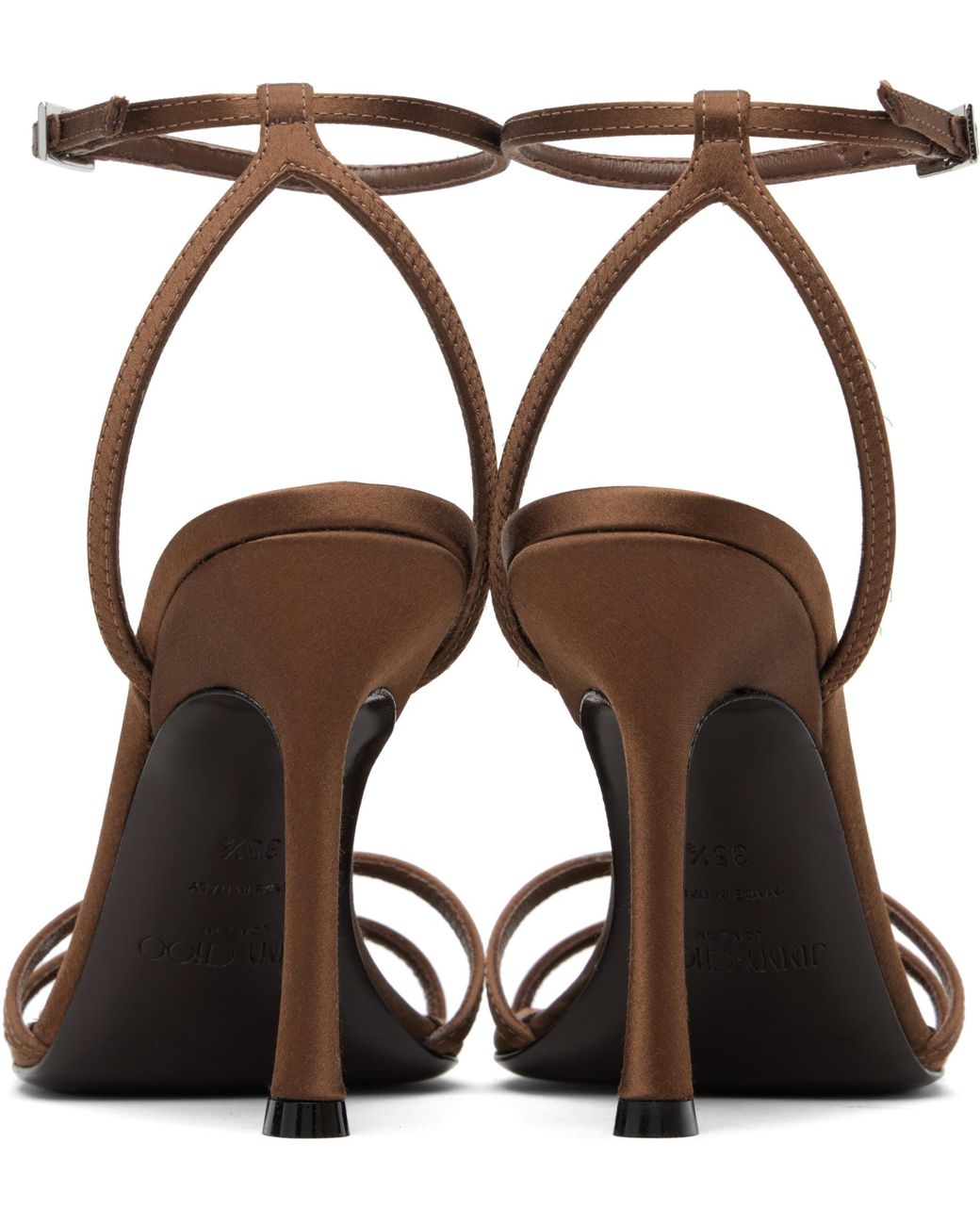 Jimmy Choo Metallic 1998 Leo 100 High-Heeled Sandals